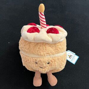 NWT Authentic Jellycat Amuseables Birthday Cake